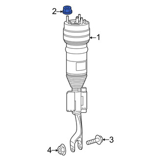 Mercedes-Benz OE - Upper Suspension Strut Nut