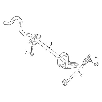 Mercedes-Benz OE - Front Suspension - Stabilizer Bar & Components