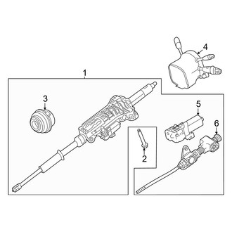 Mercedes-Benz OE - Steering Column Assembly