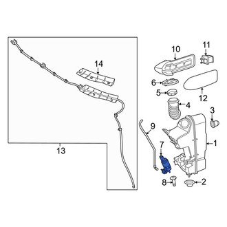 Mercedes-Benz OE - Windshield Washer Pump