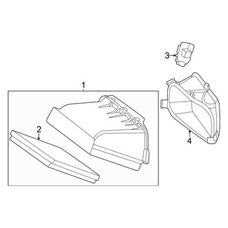 Mercedes-Benz OE - Cowl (Air Inlet, W/O Energizing Air Control)