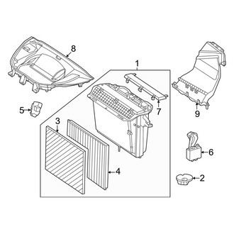 Mercedes-Benz OE - Cowl (Air Inlet, With Energizing Air Control)