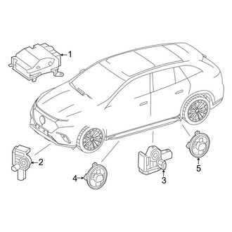 Mercedes-Benz OE - Restraint Systems - Air Bag Components (Modules & Sensors)