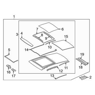 Mercedes-Benz OE - Roof - Sunroof