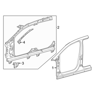 Mercedes-Benz OE - Pillars, Rocker & Floor - Aperture Panel