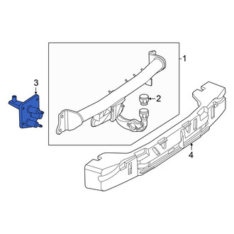 Mercedes-Benz OE - Left Trailer Hitch Bracket