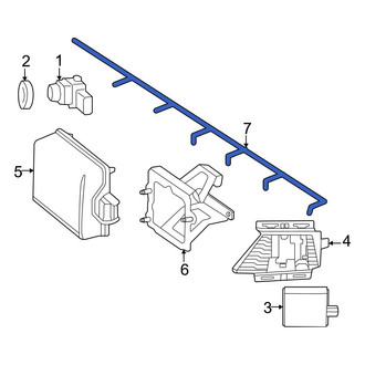 Mercedes-Benz OE - Front Cruise Control Wiring Harness