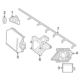 Mercedes-Benz OE - Front Bumper & Grille - Electrical Components