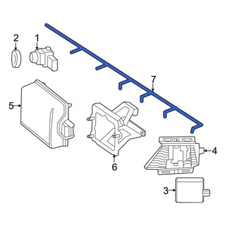 Mercedes-Benz OE - Front Cruise Control Wiring Harness