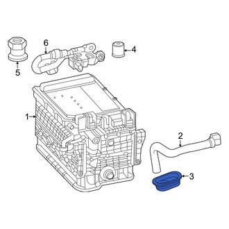 Mercedes-Benz OE - Battery Vent Tube Grommet