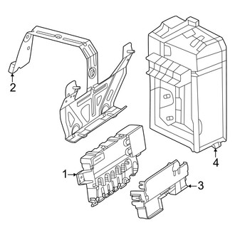 Mercedes-Benz OE - Electrical - Fuse & Relay (Trunk), (Sport Utility)
