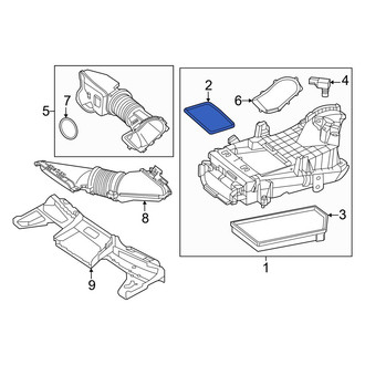 Mercedes-Benz OE - Air Filter Housing Gasket