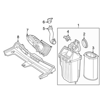 Mercedes-Benz OE - Engine - Air Intake (4Matic)