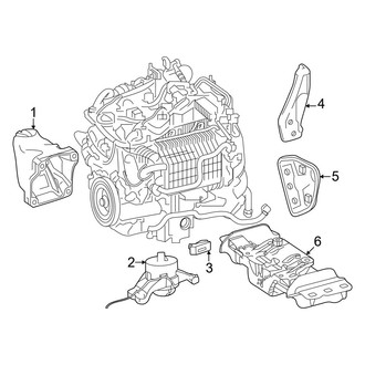 Mercedes-Benz OE - Engine & Transmission Mounting