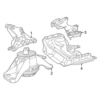 Mercedes-Benz OE - Engine & Transmission Mounting