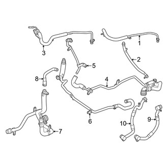 Mercedes-Benz OE - Engine - Turbocharger & Components (Pipes & Tubes)