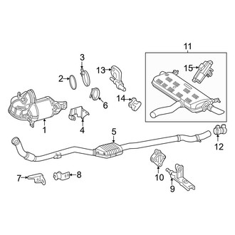 Mercedes-Benz OE - Exhaust System - Exhaust Components