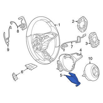 Mercedes-Benz OE - Lower Steering Wheel Trim