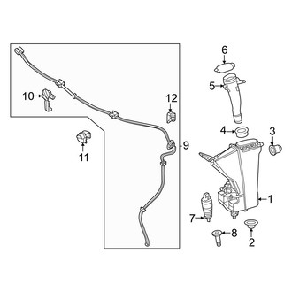 Mercedes-Benz OE - Windshield - Washer Components