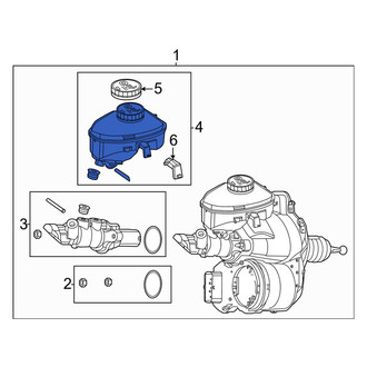 Mercedes-Benz OE - Brake Master Cylinder Reservoir