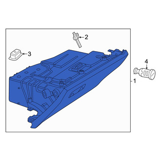 Mercedes-Benz OE - Front Glove Box