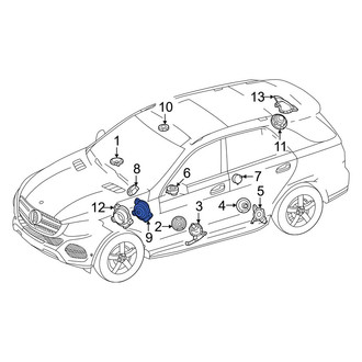 Mercedes-Benz OE - Front Left Speaker