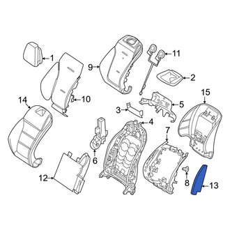 Mercedes-Benz OE - Front Left Inner Seat Air Bag