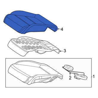 Mercedes-Benz OE - Front Left Seat Cover