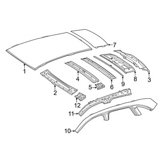 Mercedes-Benz OE - Roof & Components (W/O Panoramic Roof)