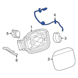 Mercedes-Benz OE - Drive Motor Battery Pack Charging Port Door Release Actuator Connector
