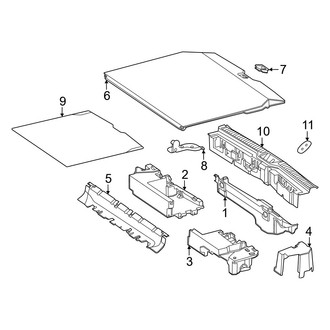 Mercedes-Benz OE - Rear Body & Floor - Interior Trim