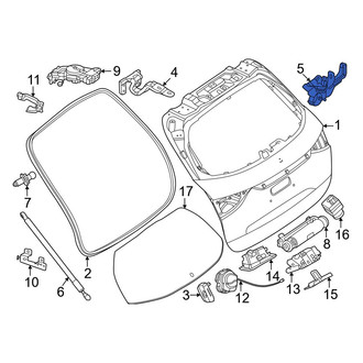 Mercedes-Benz OE - Right Liftgate Hinge Bracket