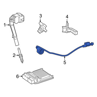 Mercedes-Benz OE - Ignition Knock (Detonation) Sensor