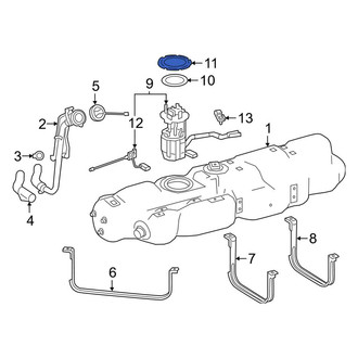 Mercedes-Benz OE - Fuel Tank Lock Ring