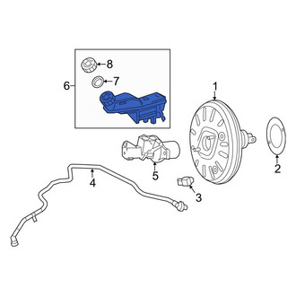 Mercedes-Benz OE - Brake Master Cylinder Reservoir