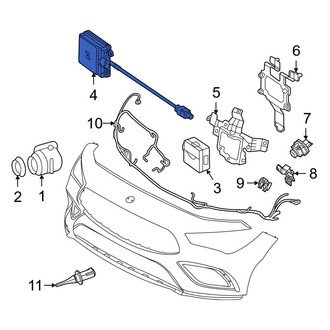 Mercedes-Benz OE - Front Cruise Control Distance Sensor