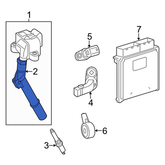 Mercedes-Benz OE - Direct Ignition Coil Boot