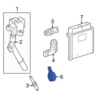 Mercedes-Benz OE - Ignition Knock (Detonation) Sensor