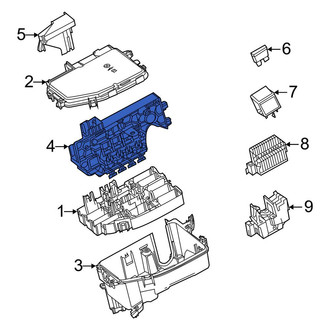 Mercedes-Benz OE - Outer Fuse and Relay Center