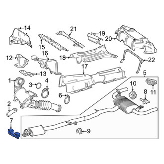 Mercedes-Benz OE - Exhaust System Hanger