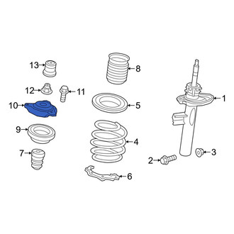 Mercedes-Benz OE - Front Suspension Strut Mount
