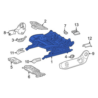 Mercedes-Benz OE - Front Right Seat Track