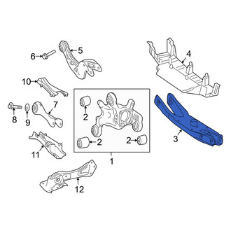 Mercedes-Benz OE - Rear Lower Rearward Suspension Control Arm