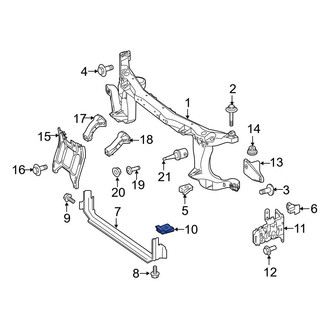 Mercedes-Benz OE - Rear Fender Liner Nut