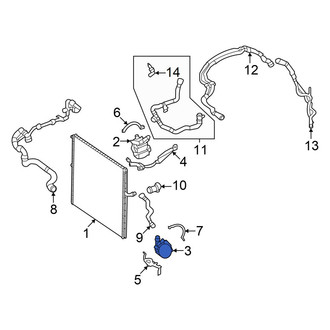 Mercedes-Benz OE - Engine Auxiliary Water Pump