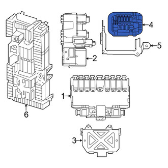 Mercedes-Benz OE - Inner Fuse and Relay Center
