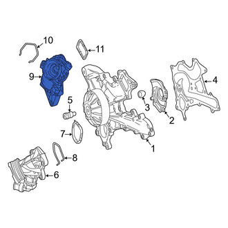 Mercedes-Benz OE - Engine Coolant Thermostat Kit