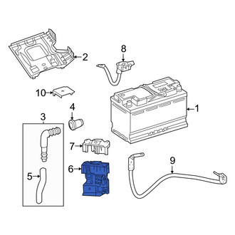 Mercedes-Benz OE - Battery Current Sensor