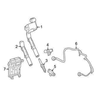 Mercedes-Benz OE - Electrical - Ignition System (Sport Utility Coupe C253 Body Code)