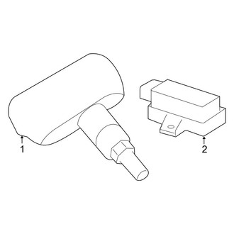 Mercedes-Benz OE - Electrical - Tire Pressure Monitor Components (Sport Utility Coupe)
